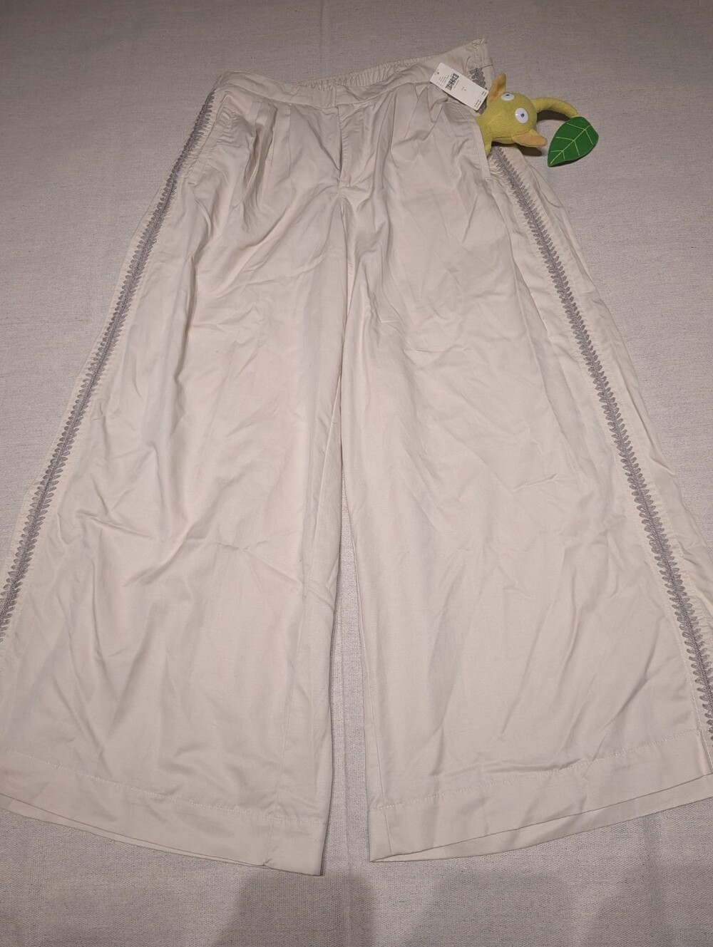 Anthropologie Side Detail Baggy Pants women's XL